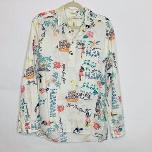 COPY - L.O.G.G. H&M Floral Hawaiian Long Sleeve Shirt